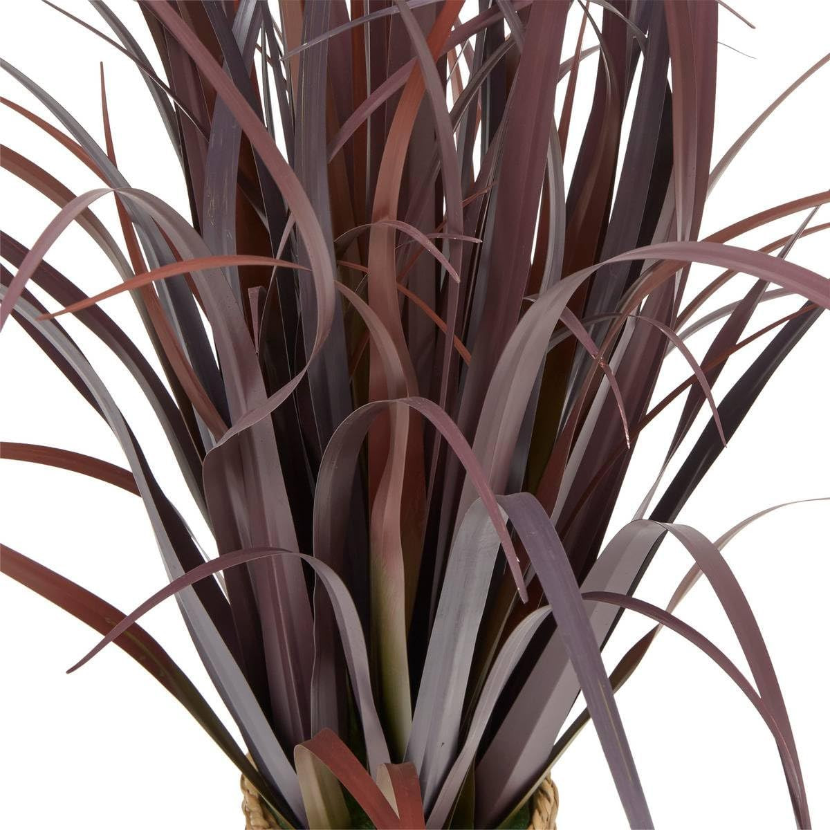 MAZZO DI LINO ROSSO C/VASO H.91