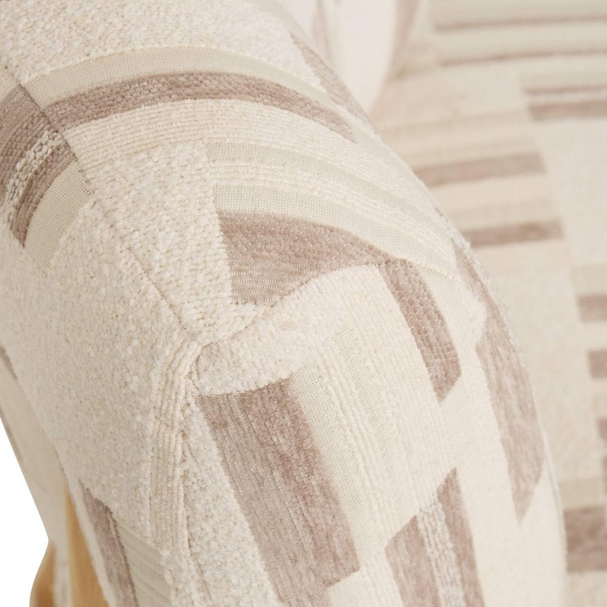 POLTRONA CHEN CALIX BIANCO/NATURALE