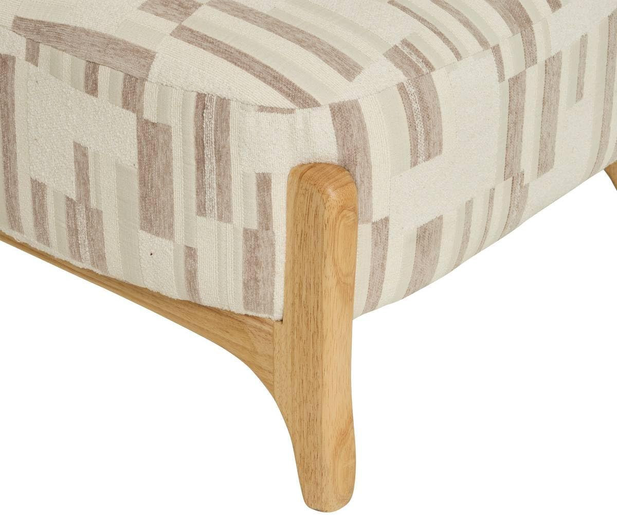 POLTRONA CHEN CALIX BIANCO/NATURALE