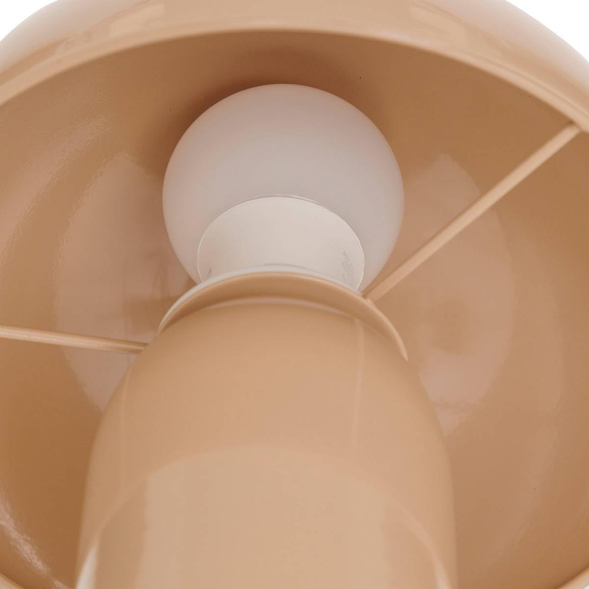 LAMPADA TAVOLO CHAMPI H.24.5 BEIGE