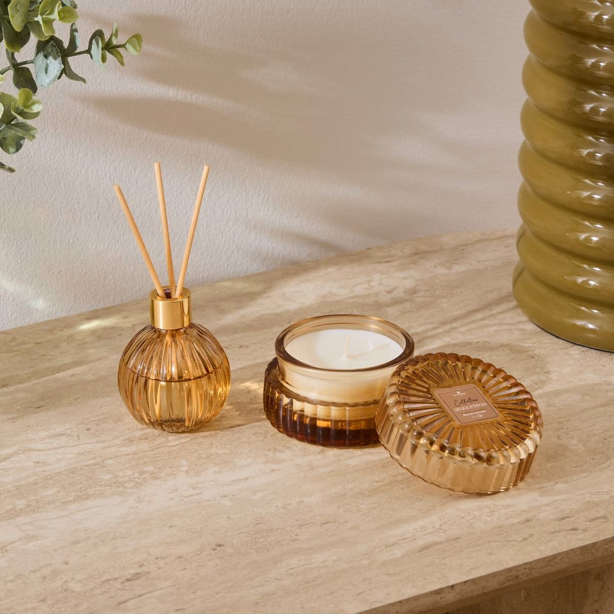 SET DIFFUSORE E CANDELA ALBIE SPEZIE