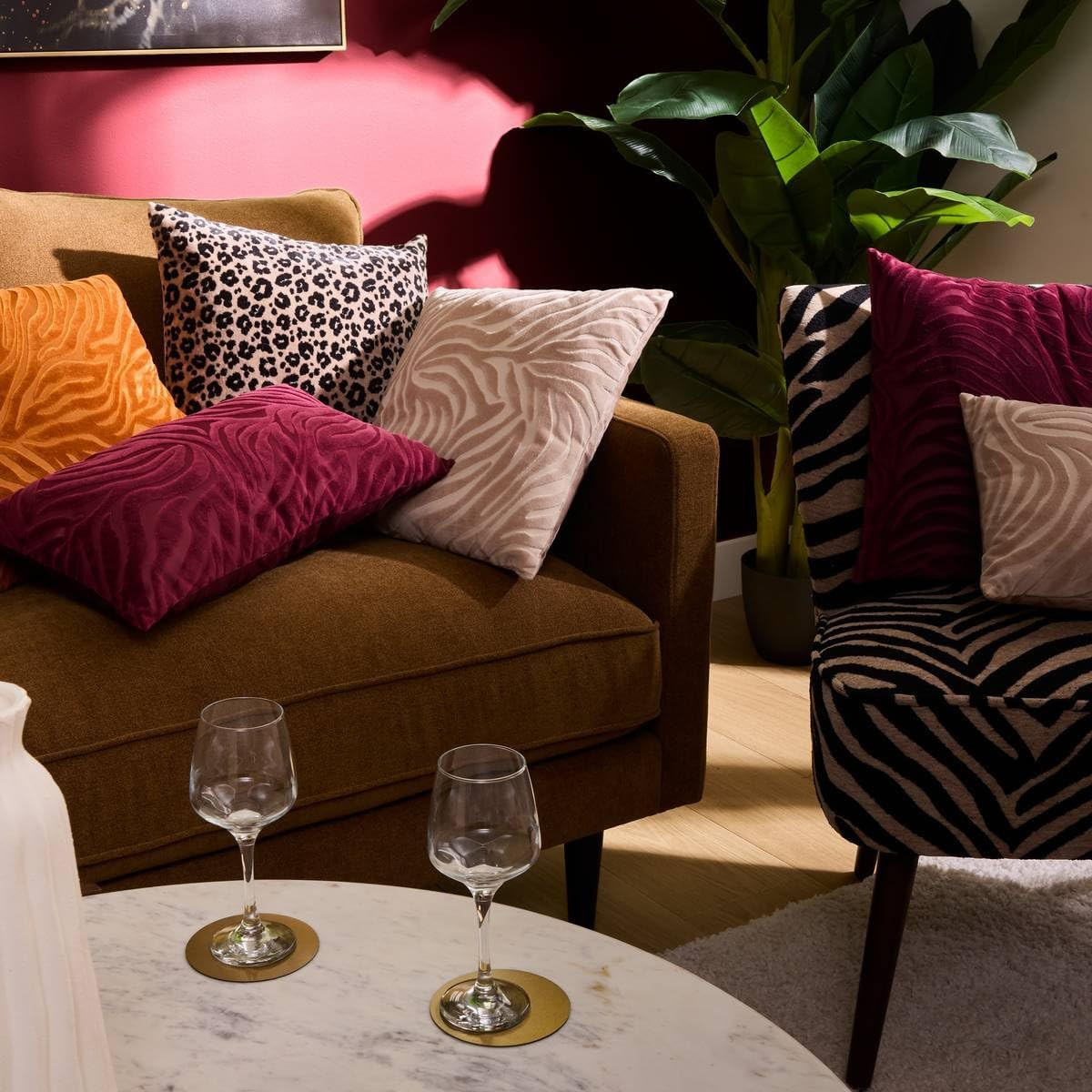 CUSCINO VELLUTO CM.40X40 BEIGE