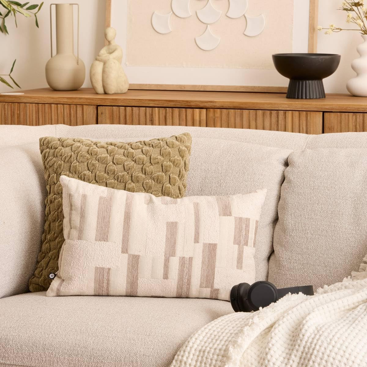 CUSCINO CALIX CM.50X30 BEIGE