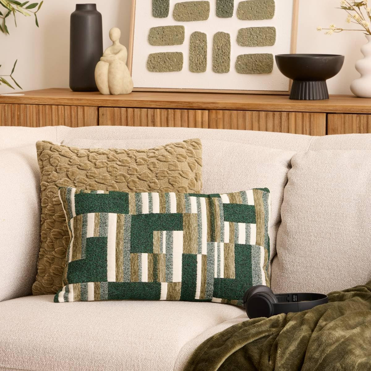 CUSCINO CALIX CM.50X30 VERDE