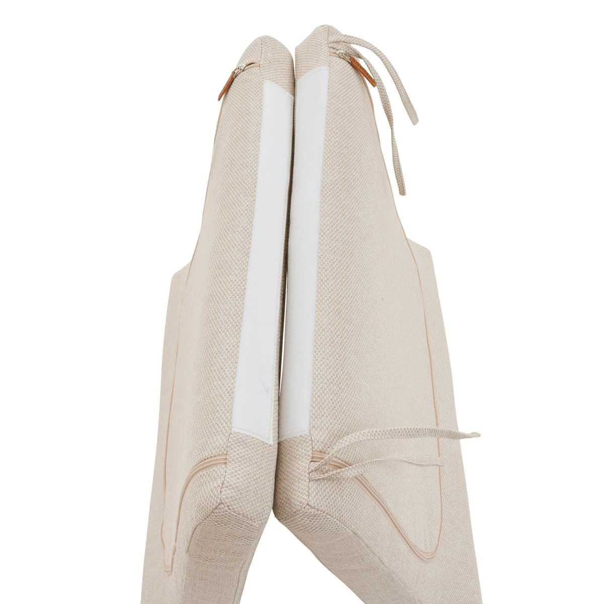 SALOTTO ALLUMINIO 3 POSTI LINO ARGILLA