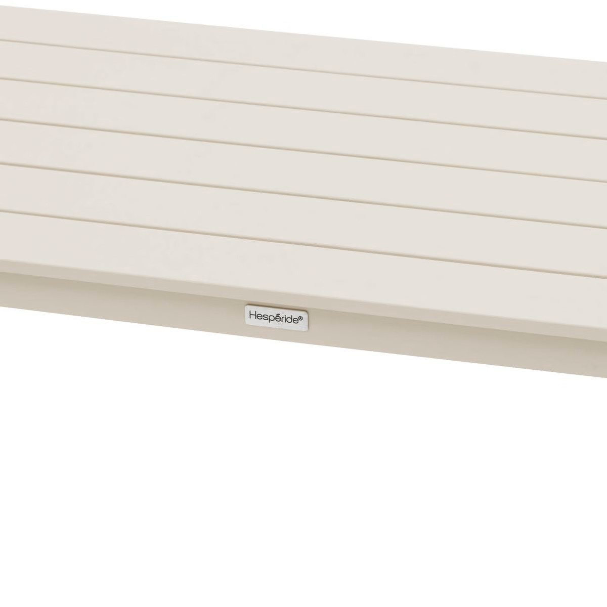 SALOTTO ALLUMINIO 3 POSTI LINO ARGILLA