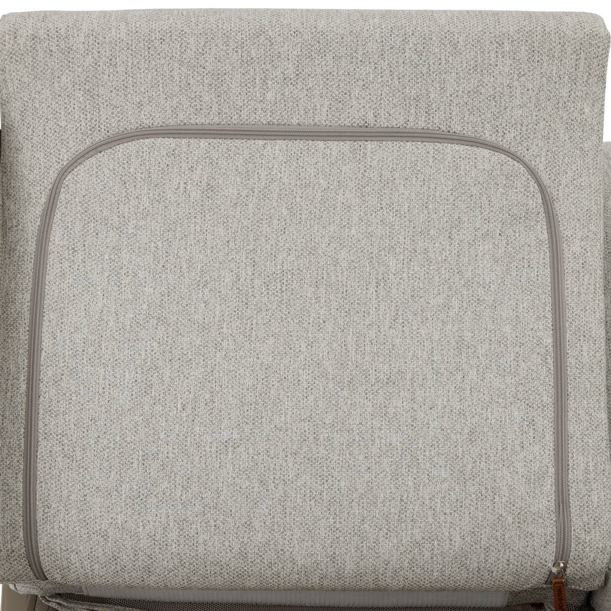 SALOTTO ALLUMINIO 3 POSTI NOCCIOLA