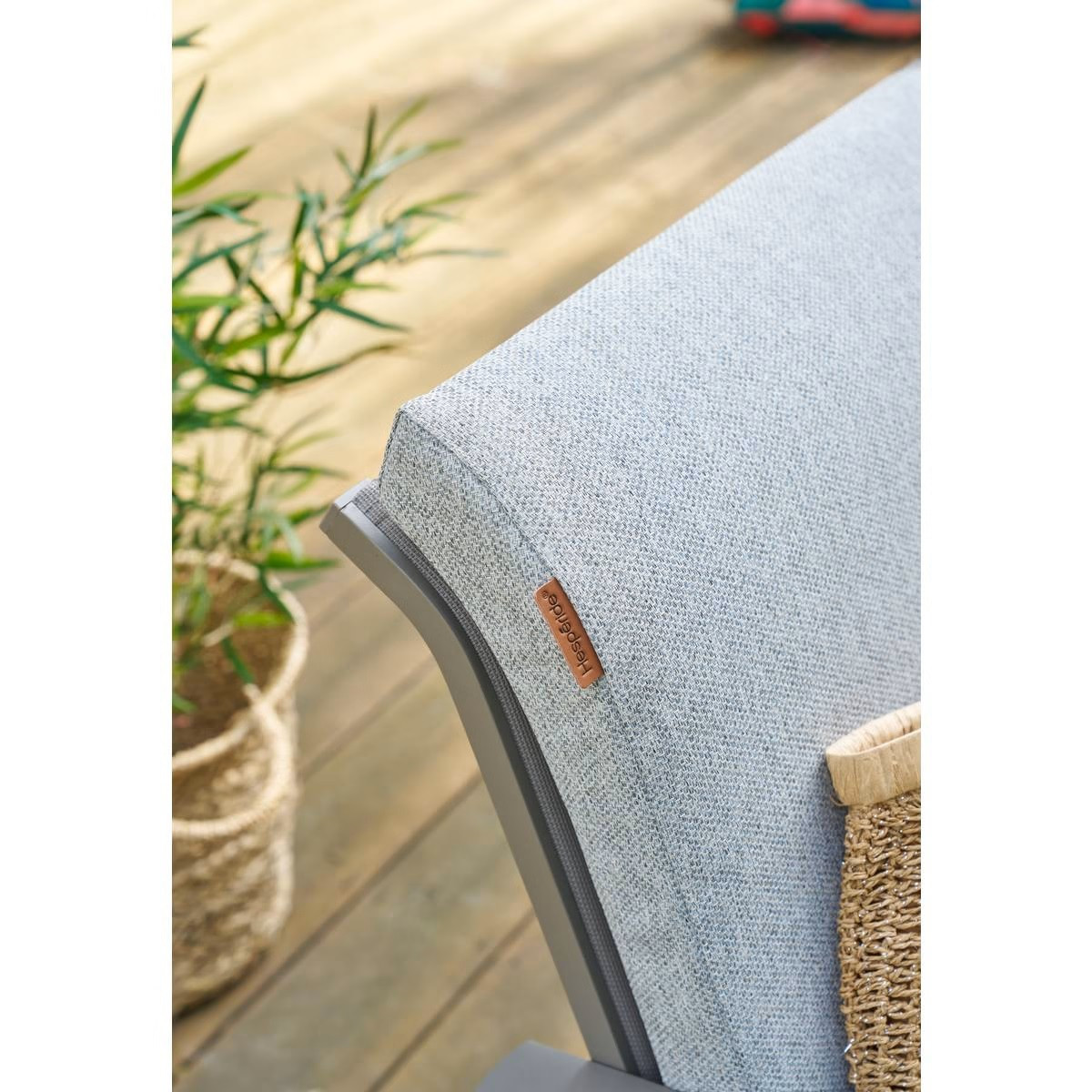 SALOTTO ALLUMINIO 3 POSTI NOCCIOLA