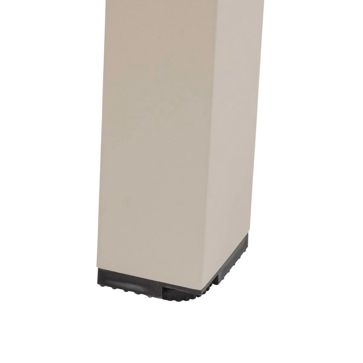 SALOTTO 3 POSTI IN ALLUMINIO ARGILLA