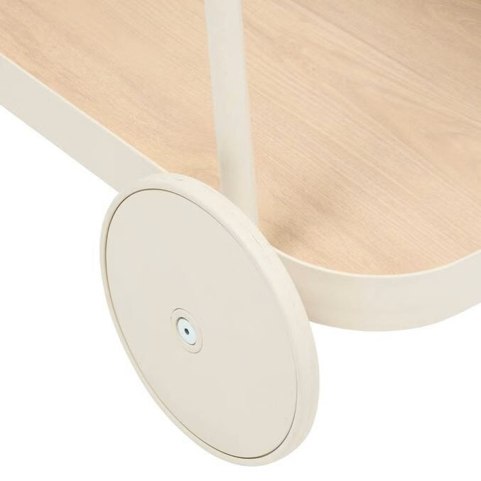 CARRELLO CON RUOTE ALLUMINIO 76X50 ARGILLA