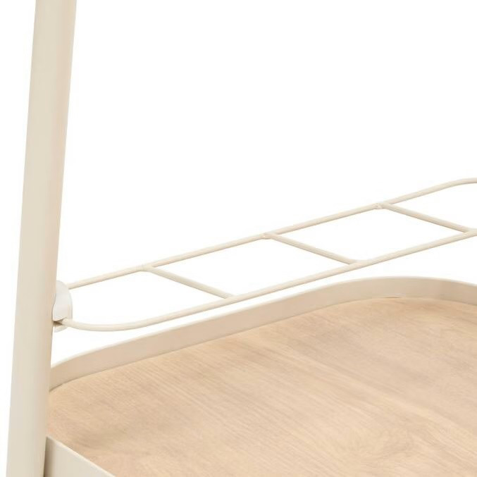 CARRELLO CON RUOTE ALLUMINIO 76X50 ARGILLA