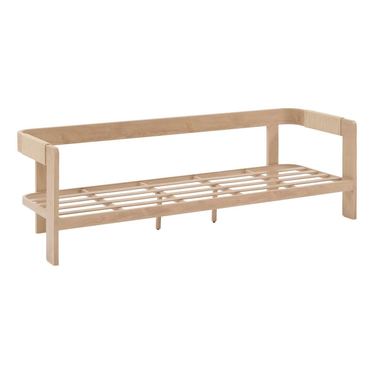 SALOTTO IN ALLUMINIO 3 POSTI MIELE