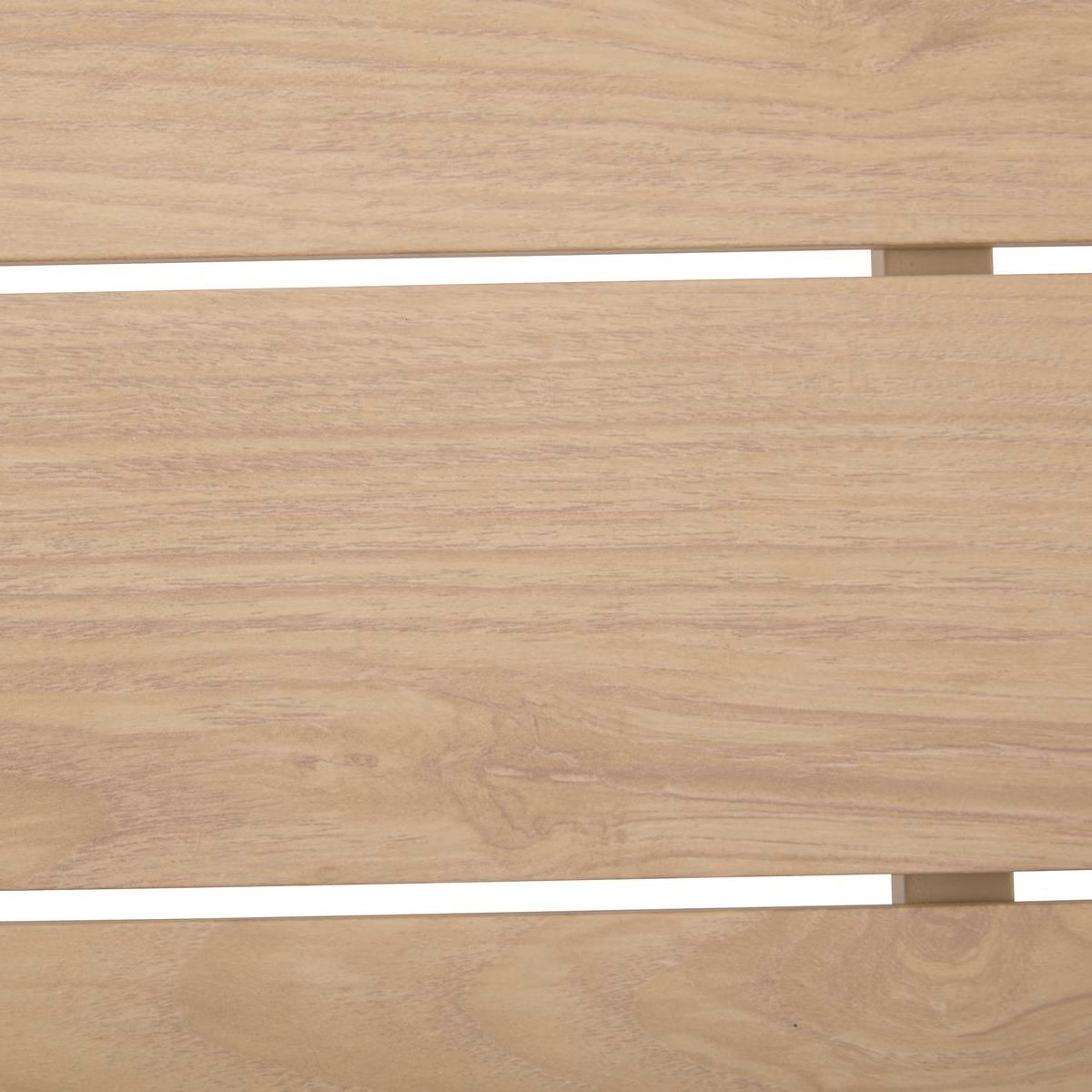 SALOTTO IN ALLUMINIO 3 POSTI MIELE