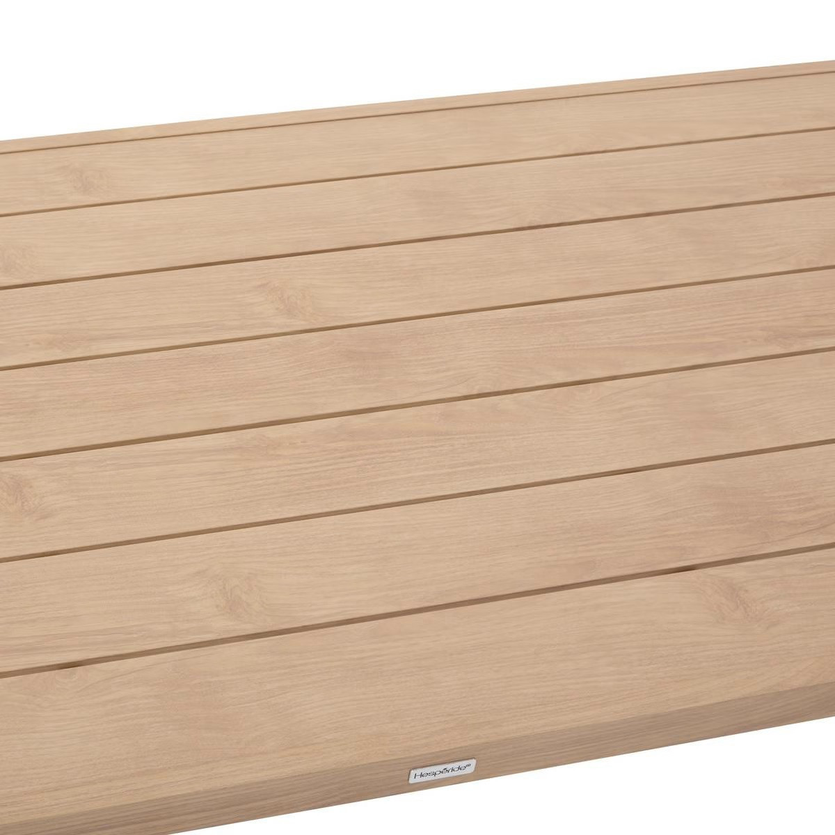 SALOTTO IN ALLUMINIO 3 POSTI MIELE