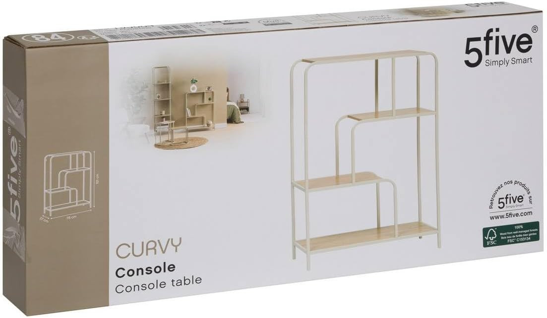 CONSOLLE 4RIP.CM.76X27X101 BEIGE