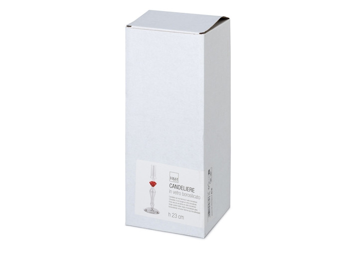 CANDELIERE VTR ROSSO 1FIAMMA H.24.5