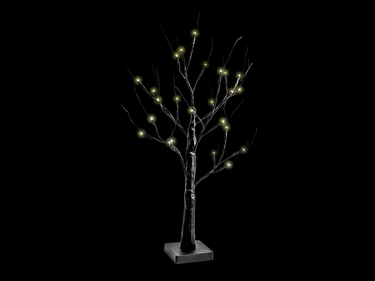 ALBERO PLT 24LED NERO CM.60