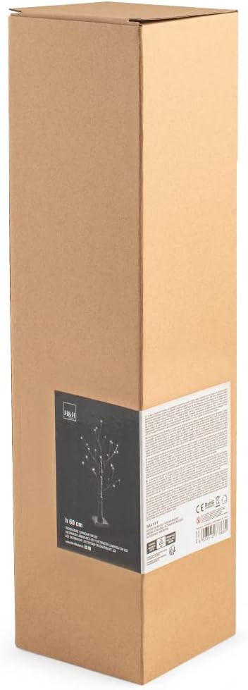 ALBERO PLT 24LED NERO CM.60