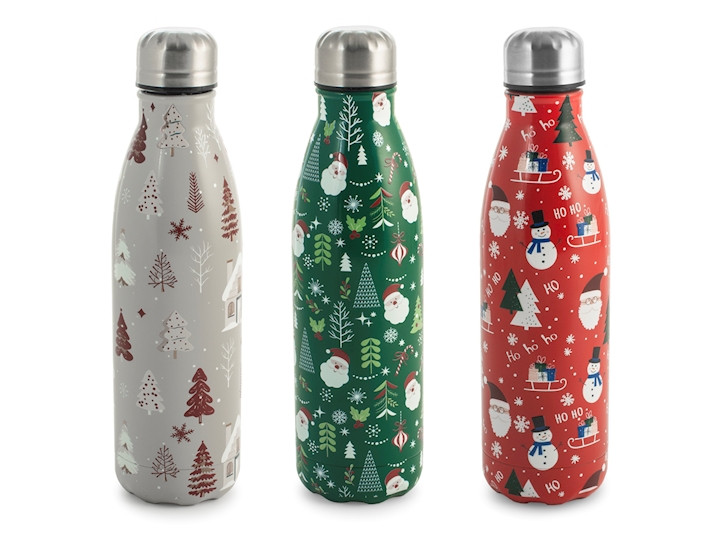 *BOTTIGLIA TERM.INX NATALE LT.0.5ASS