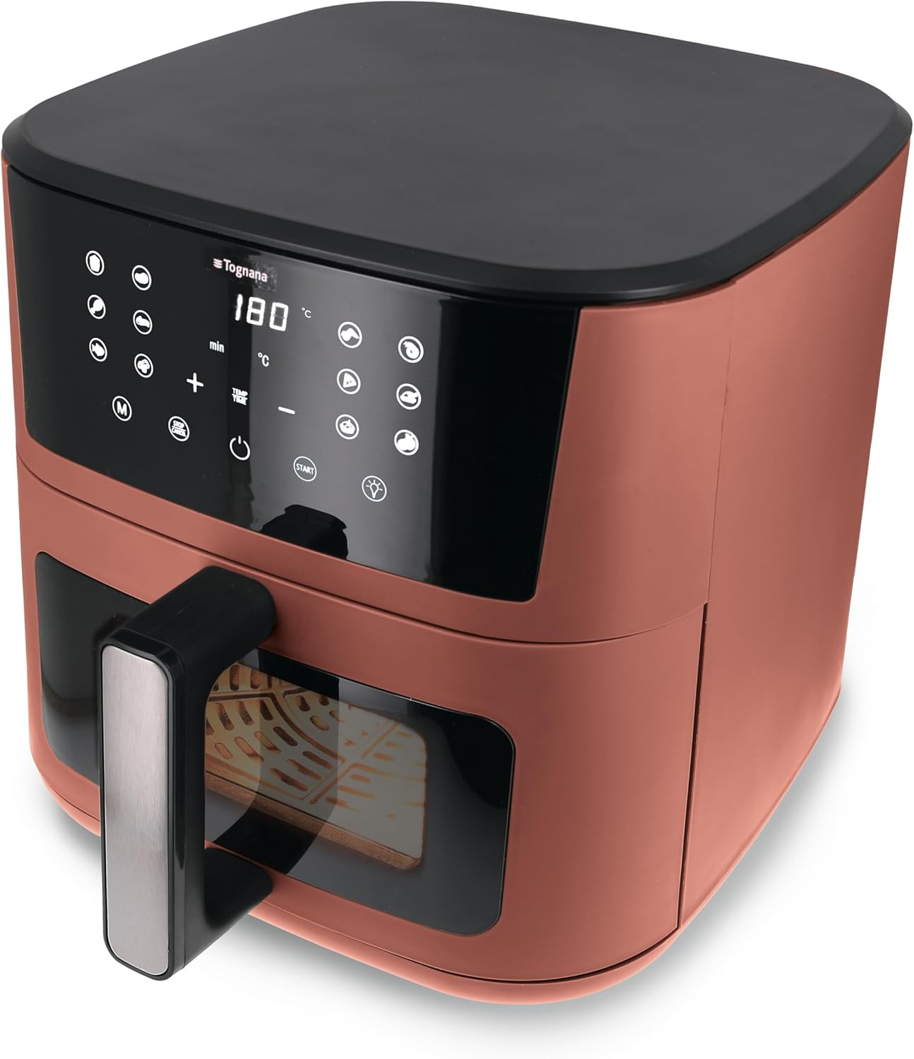 FRIGGITRICE AD ARIA 10LT 2 RESISTENZE ROSSO