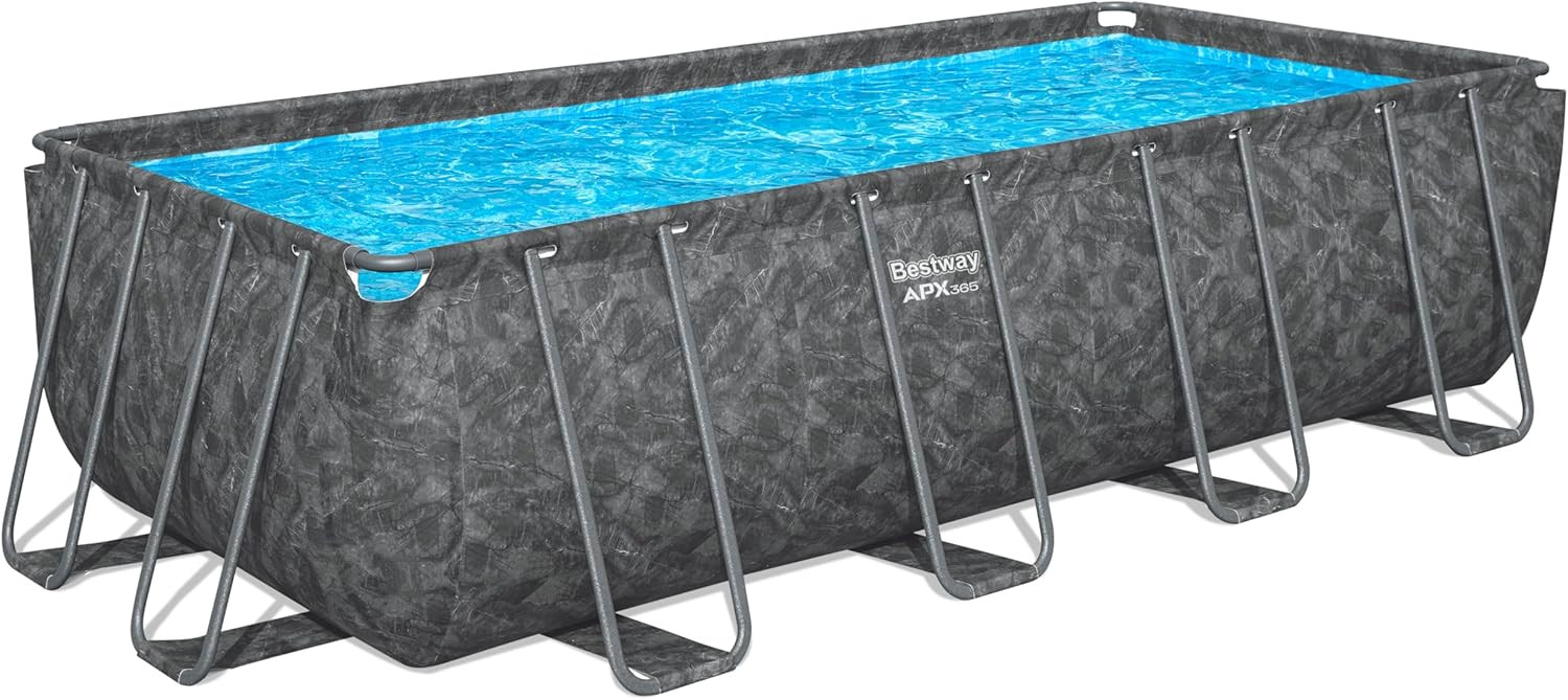 PISCINA APX 365 RETT.549X274X132 GRIGIO SCURO