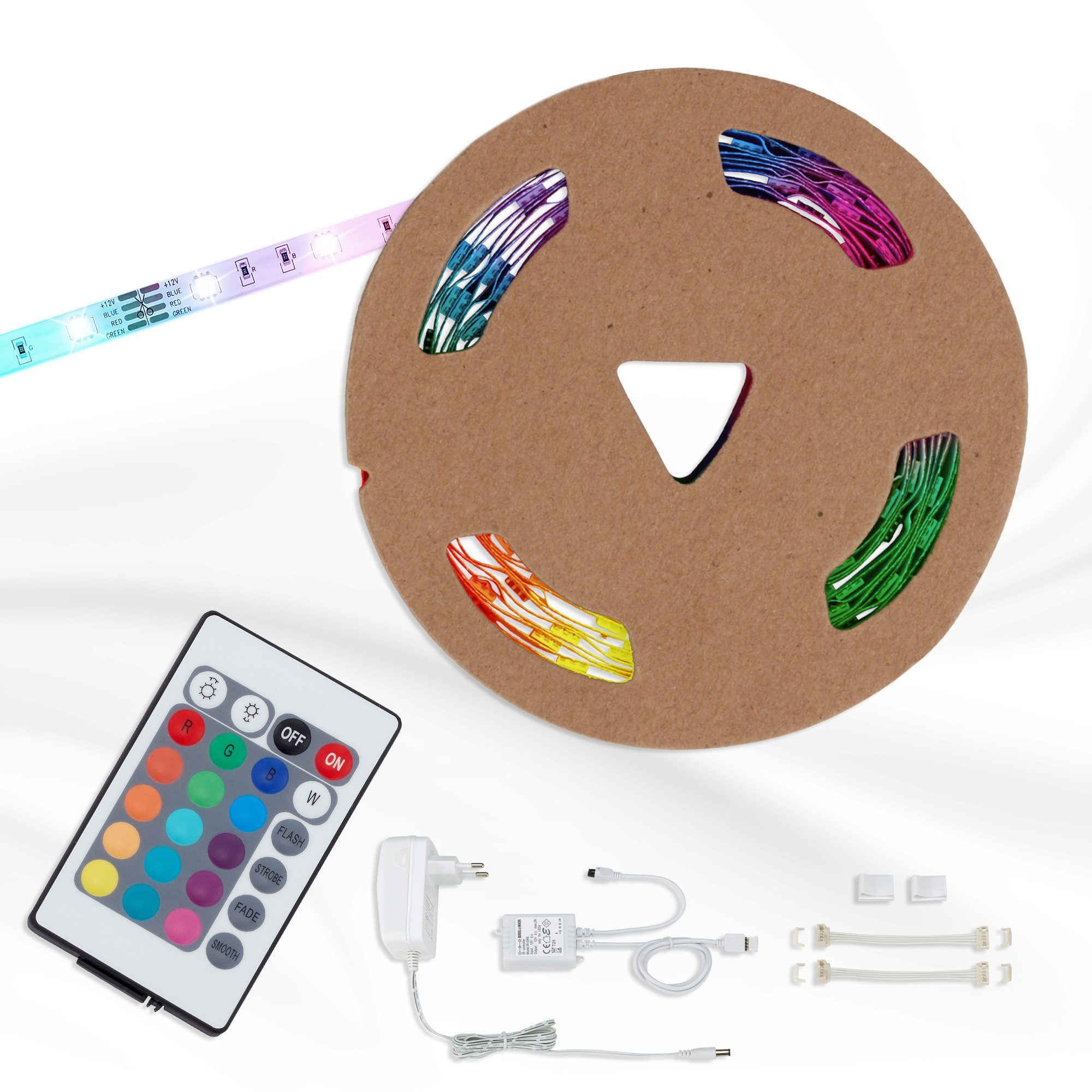 SUPERLINE LED 5MT.24W INT+TEL+TRASF