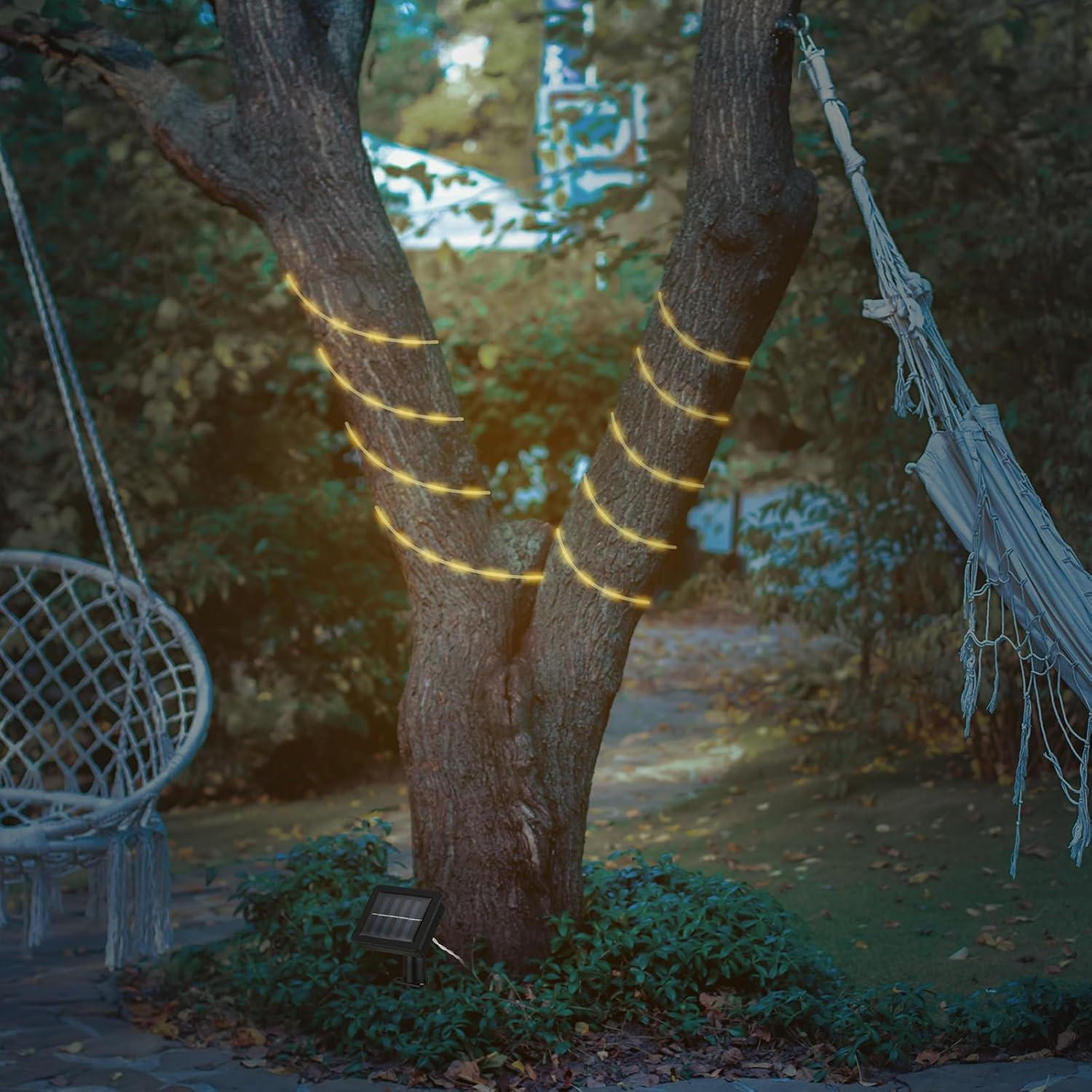 STRISCIA LED SOLARE IP44 3K A BATTERIA