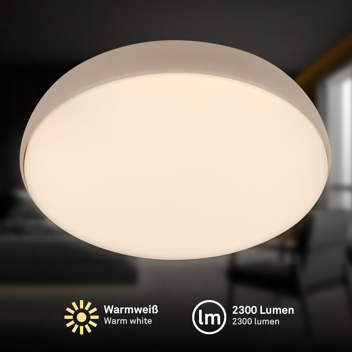 NIKAN PLAFONIERA LED 22W BEIGE