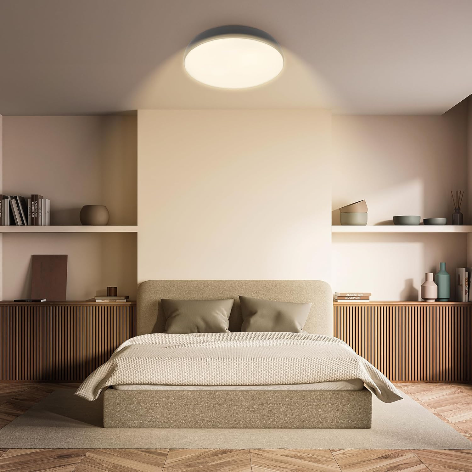 KIKAN PLAFONIERA LED 22W NERO