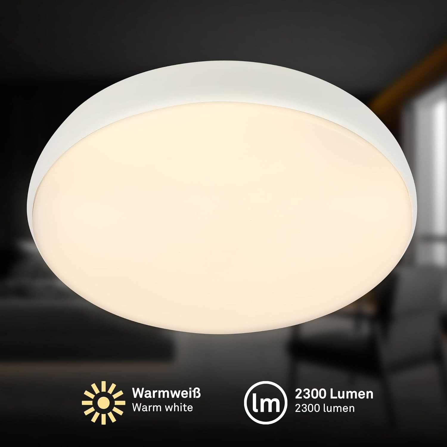 NIKAN PLAFONIERA LED 22W BIANCA