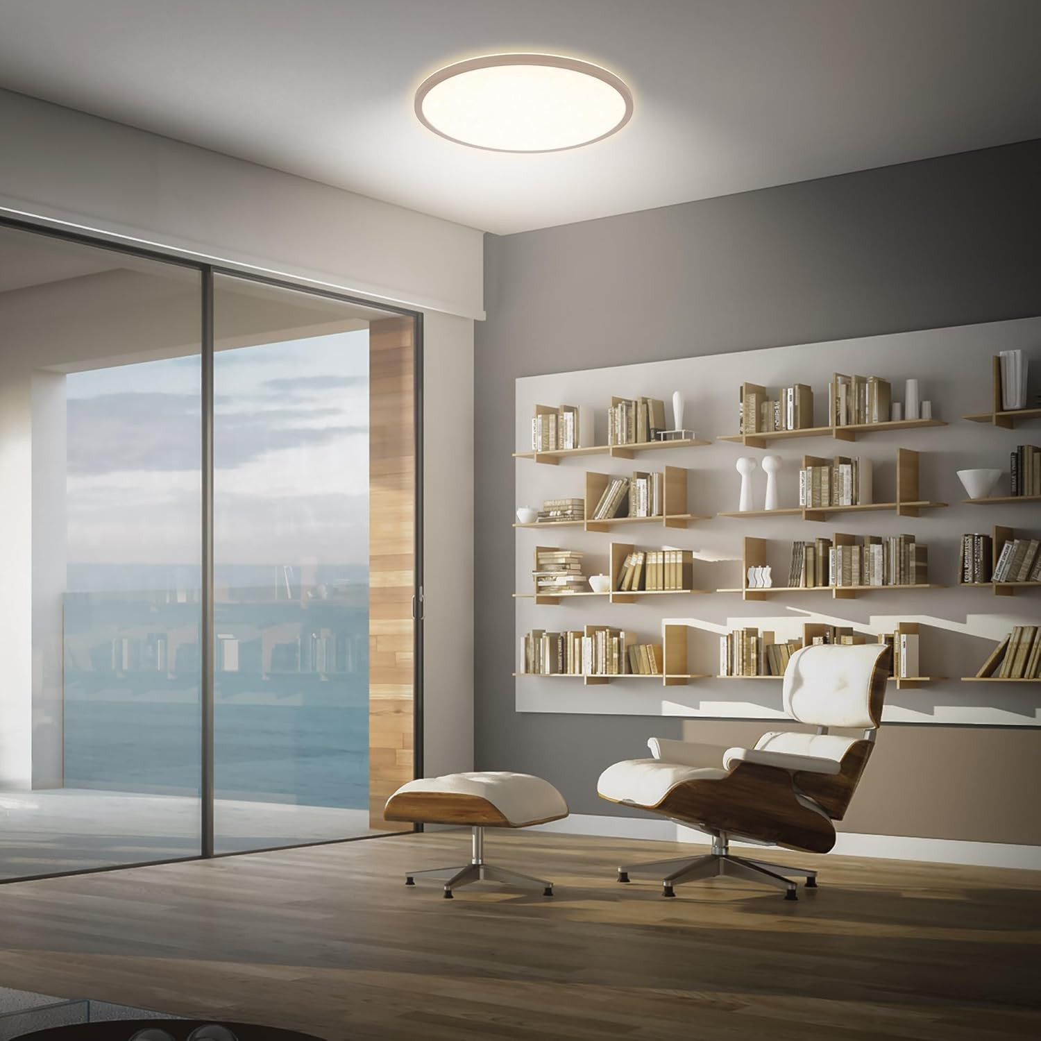 SLIM PANNELLO LED 22W CIELO STELLATO BEIGE