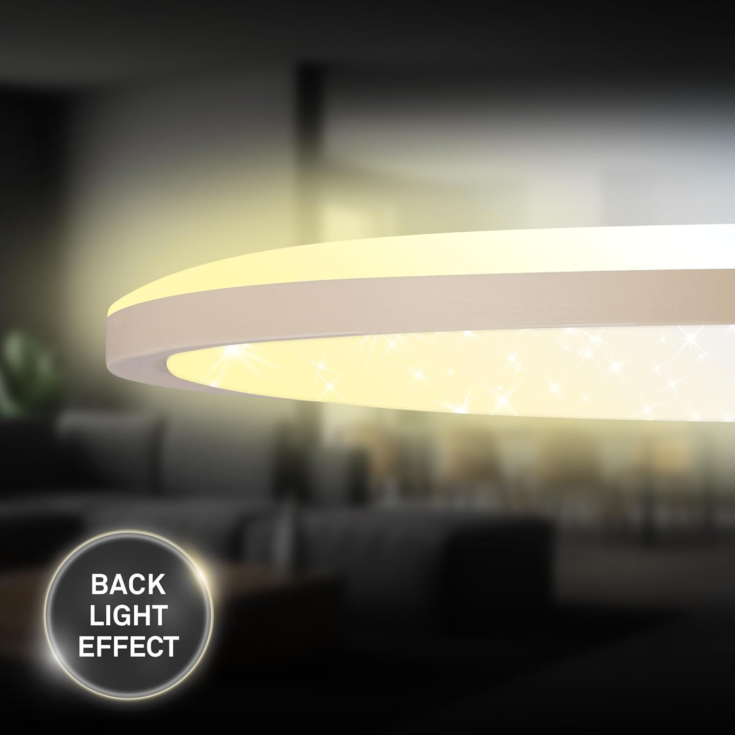 SLIM PANNELLO LED 22W CIELO STELLATO BEIGE