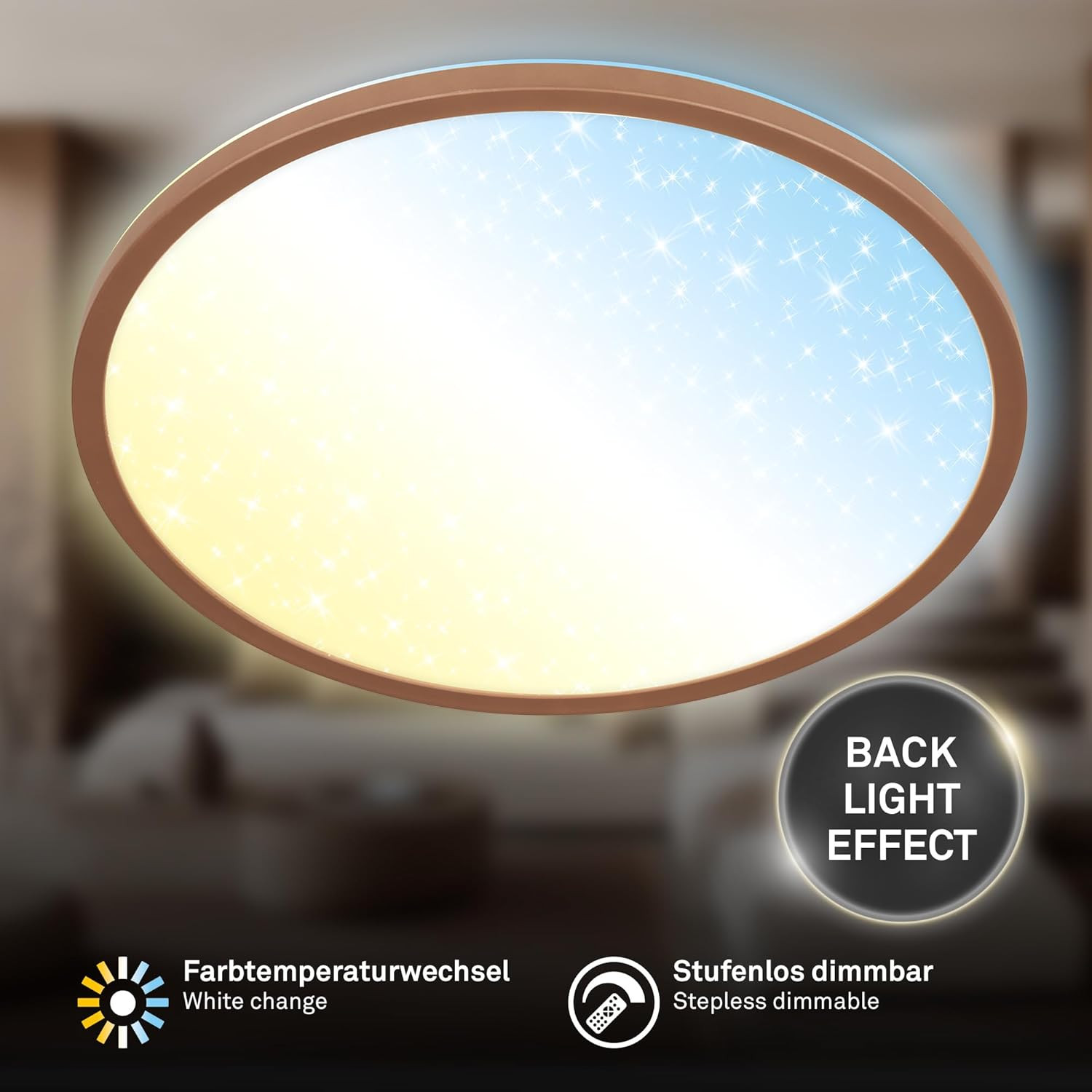 SLIM PANNELLO LED 22W CIELO S.CAFFE