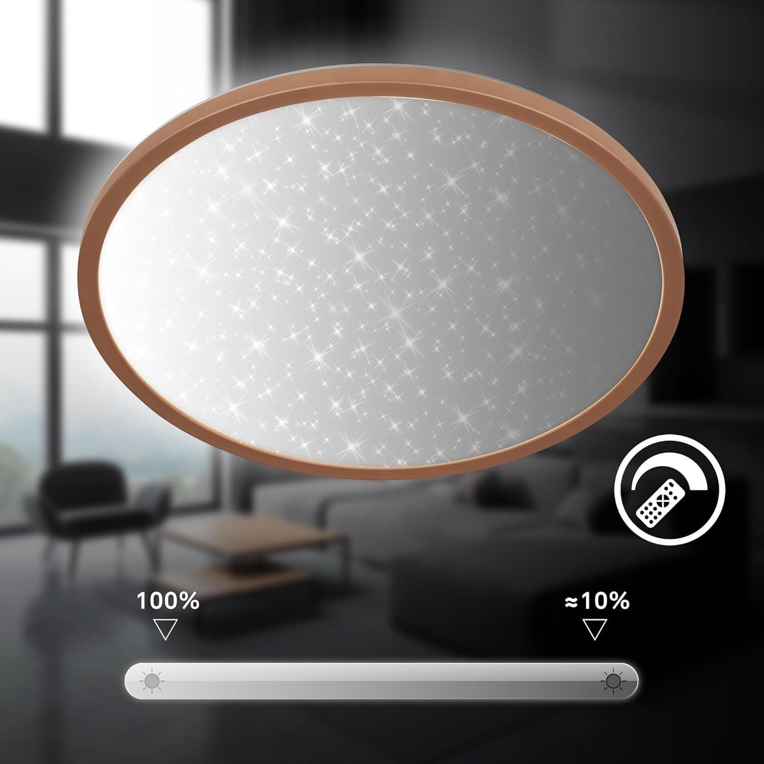 SLIM PANNELLO LED 22W CIELO S.CAFFE