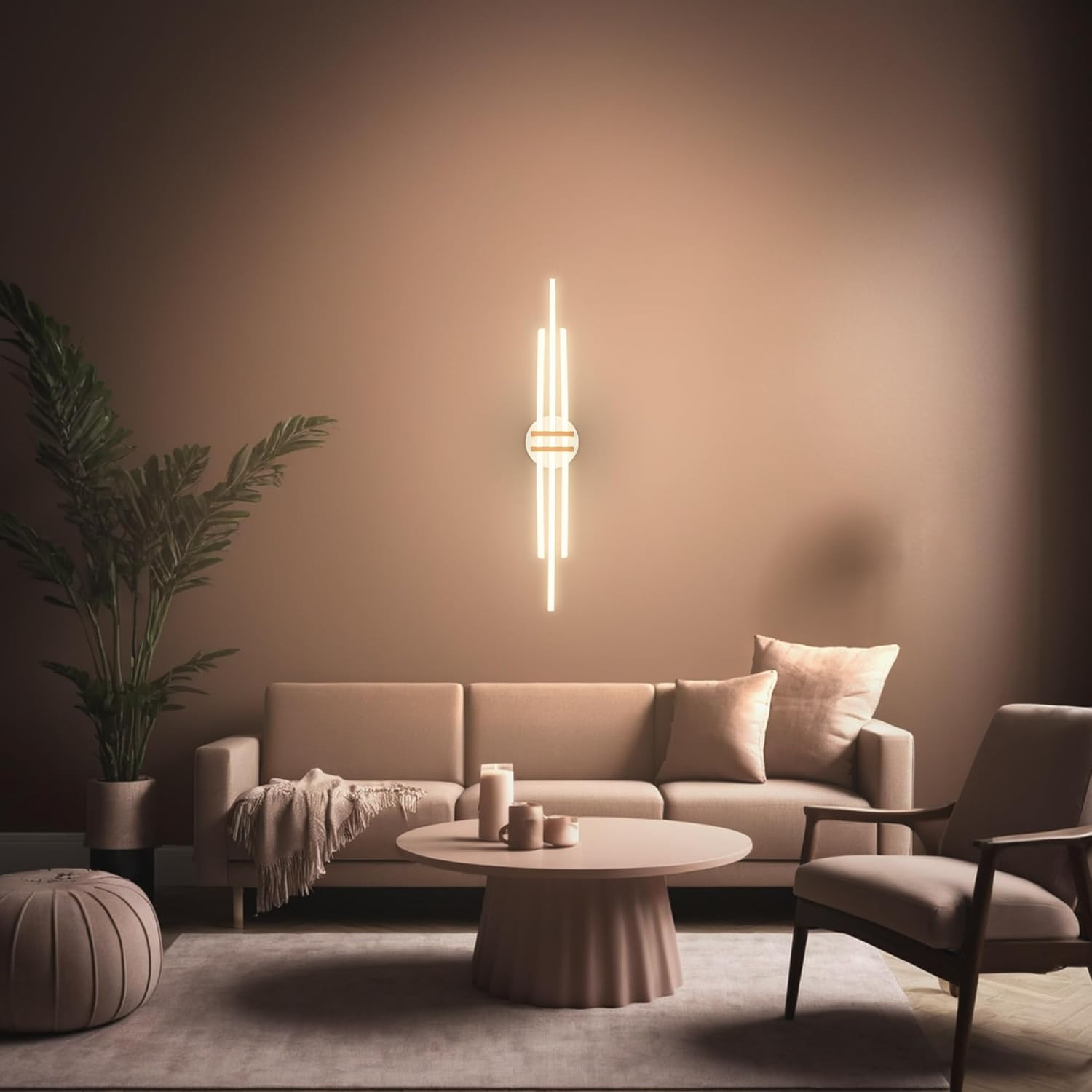 TINKA PLAF.LED 29W 3K CAFFE/GRIG.