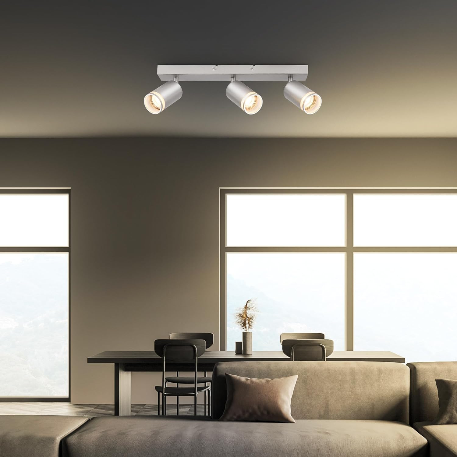 RUB BARRA SPOT 3XGU10 9W METALLO/VETRO/CROMO