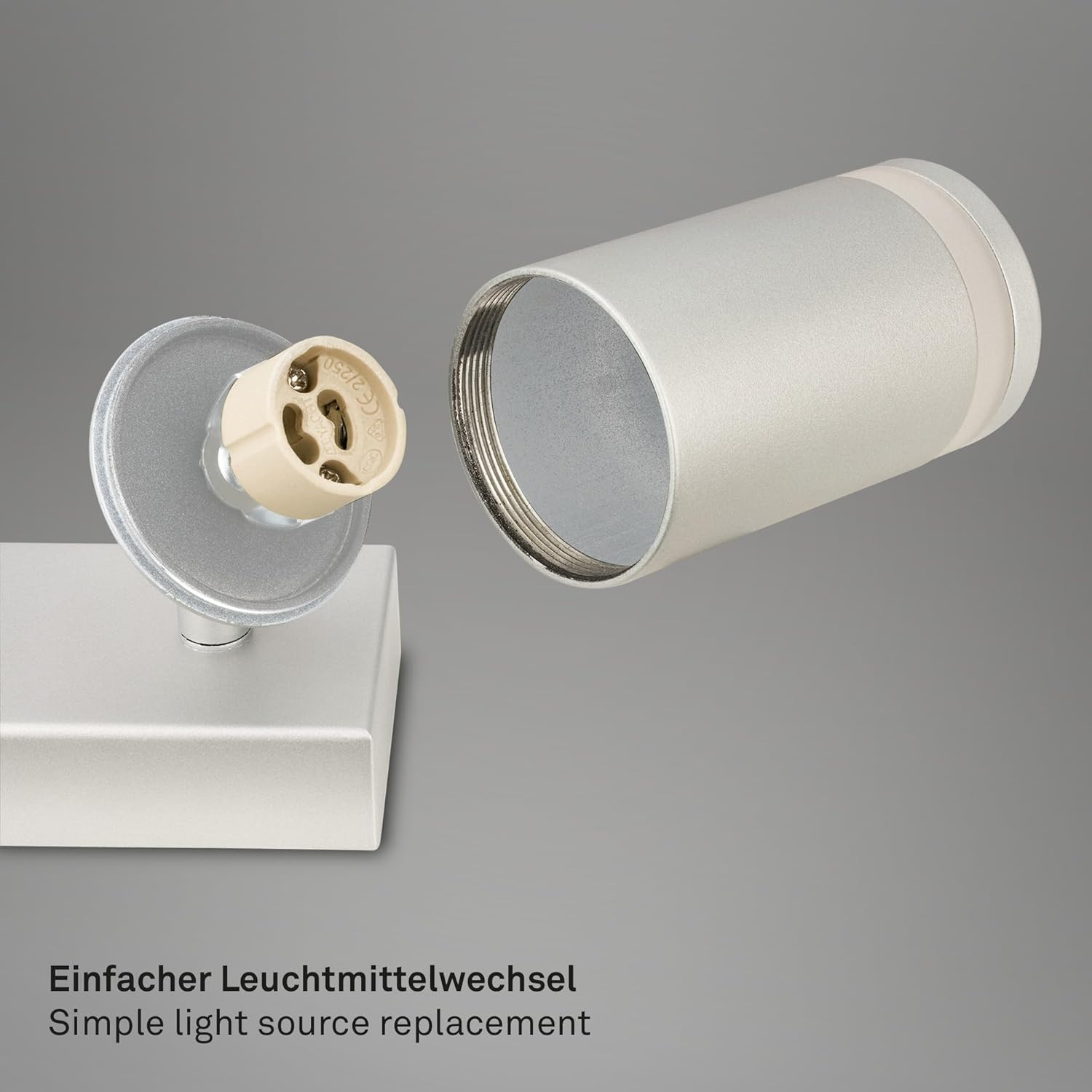 RUB BARRA SPOT 3XGU10 9W METALLO/VETRO/CROMO