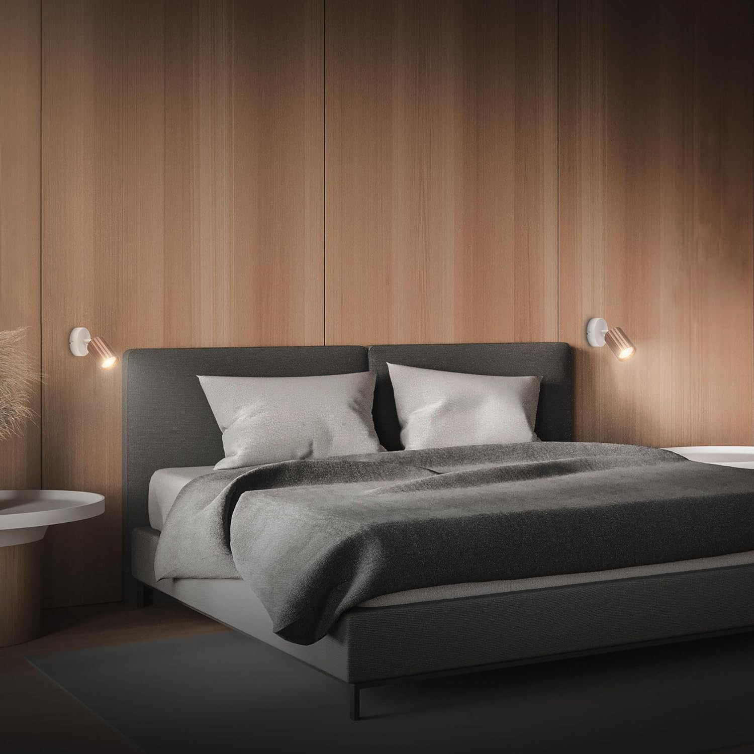 SKAFT FARETTO LED 1XGU10 9W CAFFE/GR.