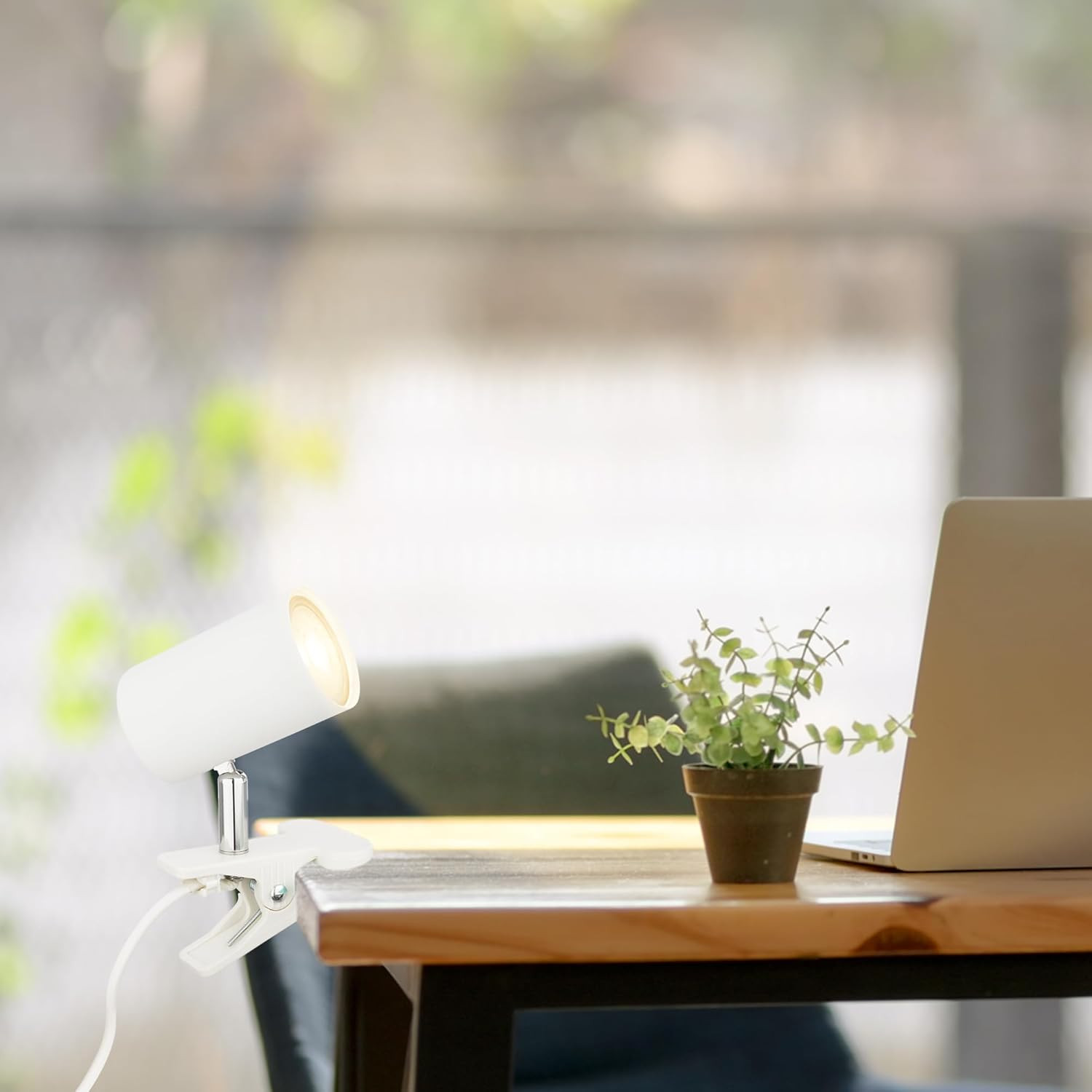 KLEM SPOT A MORSETTO GU10 9W BIANCO