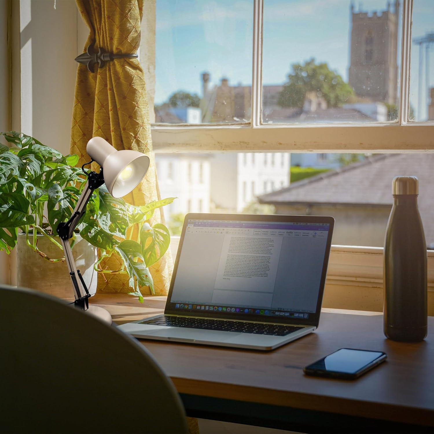 PIXA LAMPADA TAVOLO E14 25W BEIGE