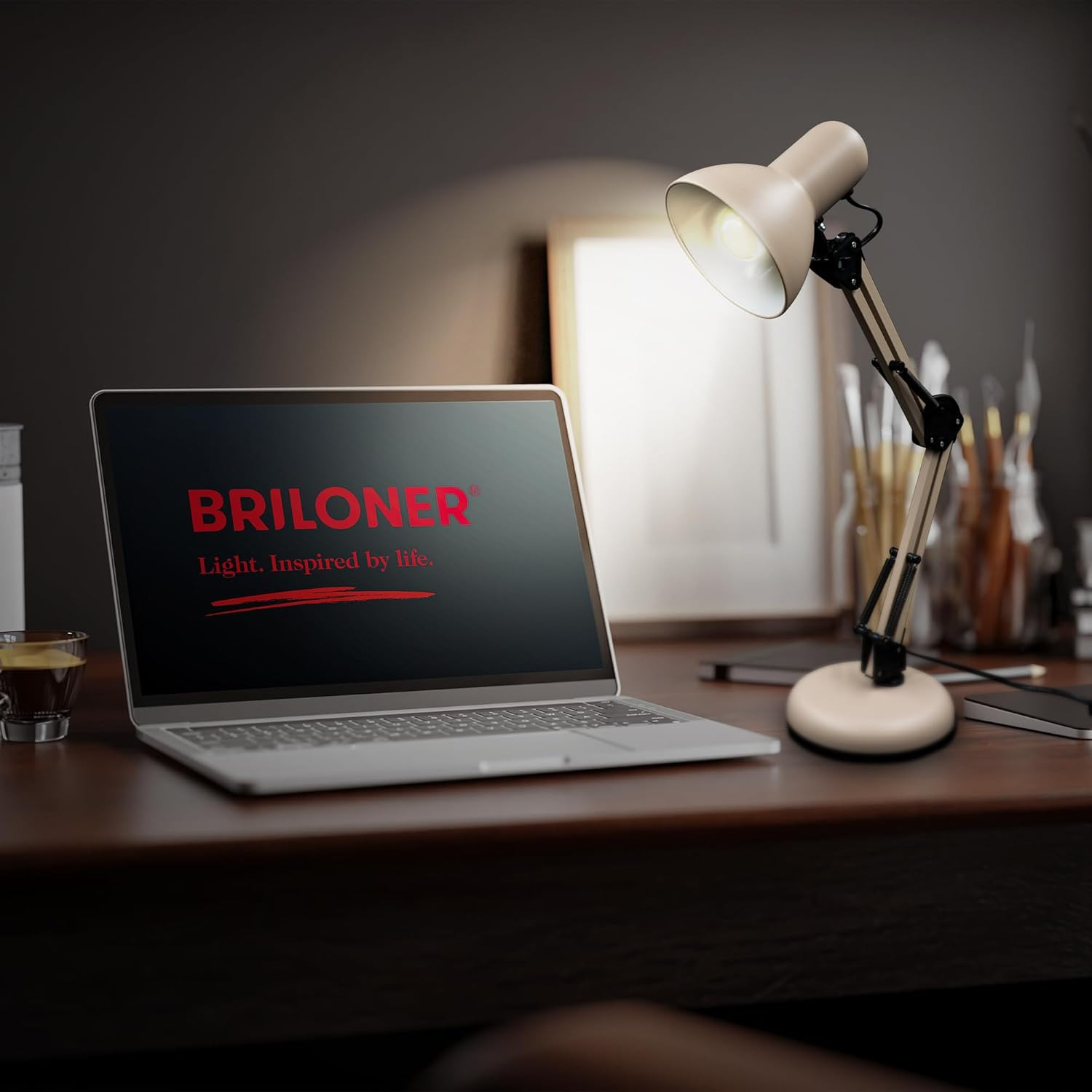 PIXA LAMPADA TAVOLO E14 25W BEIGE