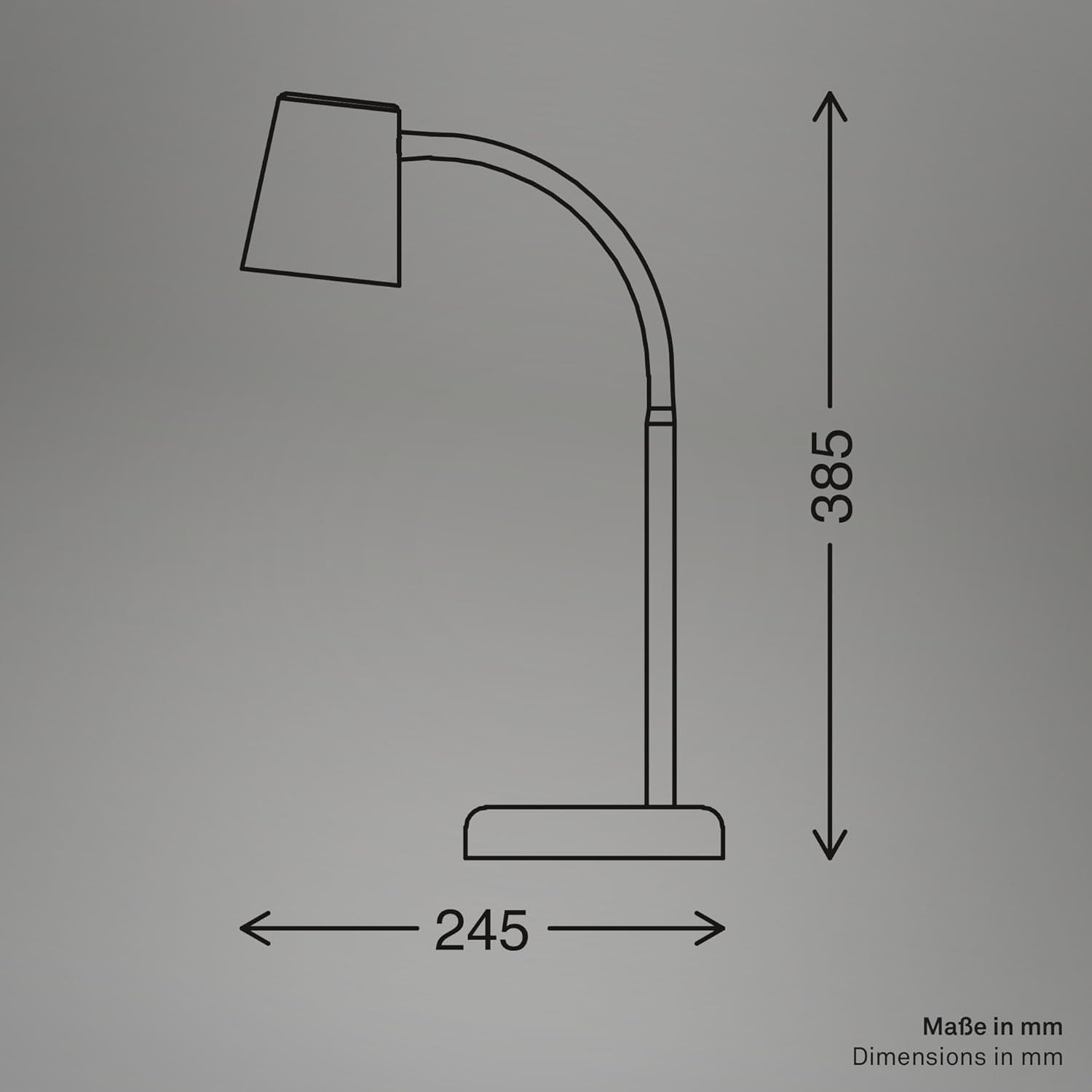 SKRIVA LAMP.TAVOLO GU10 9W BEIGE
