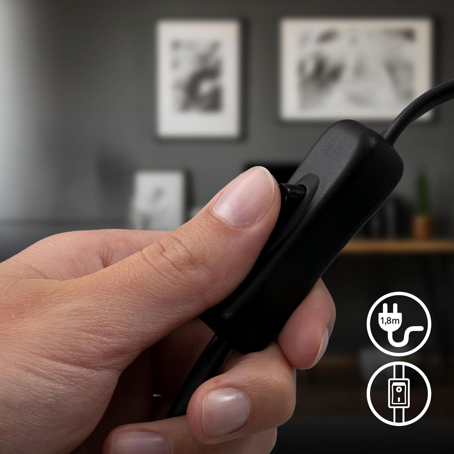 SKRIVA LAMP.TAVOLO GU10 9W BEIGE