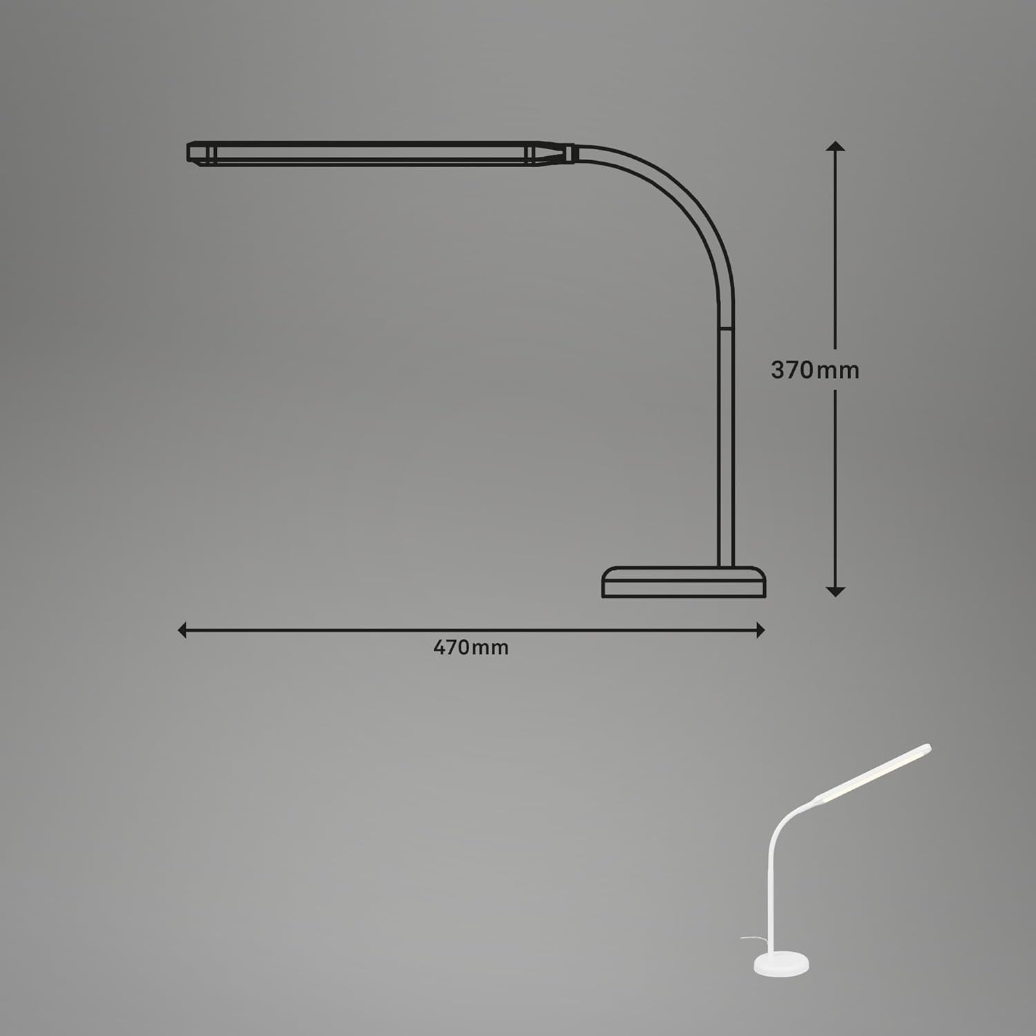 PIVAZ LAMPADA H.33 6W 3K MET.BIANCO