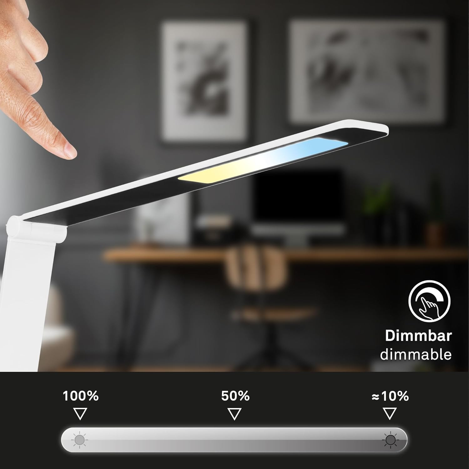 CUMA LAMPADA LED 3W METALLO/BIANCO