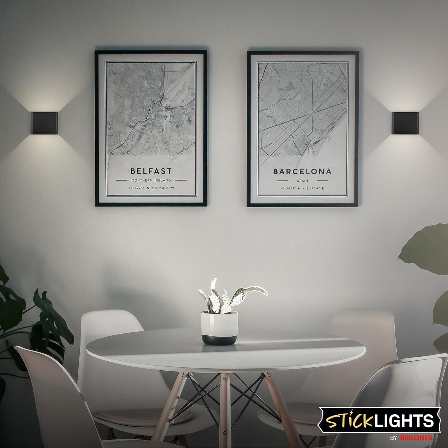 APPLIQUE LED C/SENSORE 1.5W 3K NERO