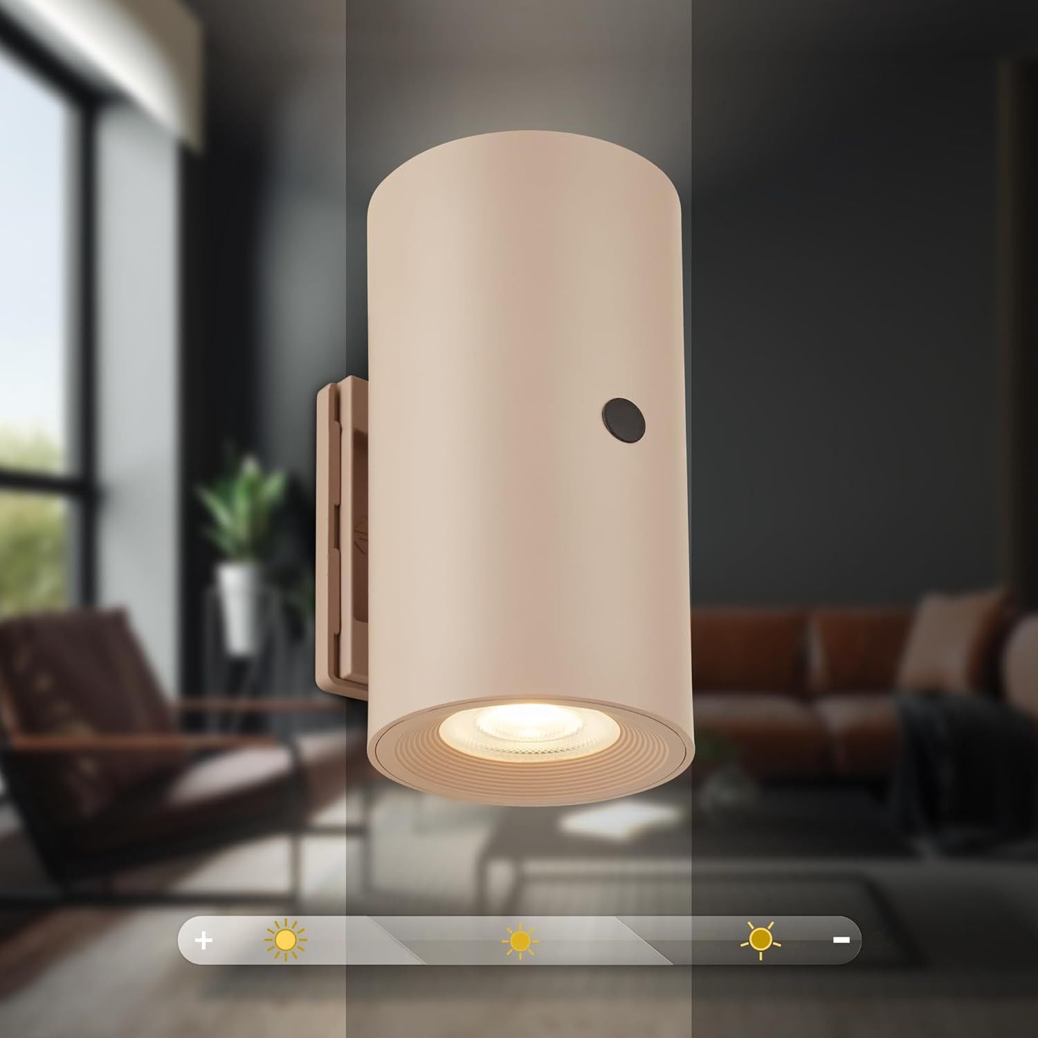 APPLIQUE LED 2W 3K DIMM.IP20 BEIGE