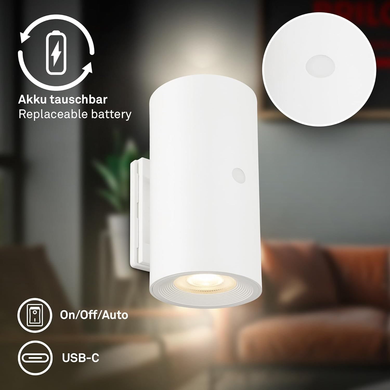 APPLIQUE LED 2W 3K DIMM.IP20 BIANCO