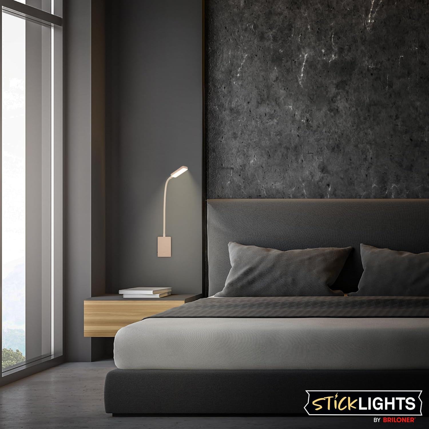 LUCE NOTTURNA LED 2W 3K DIMM.BEIGE