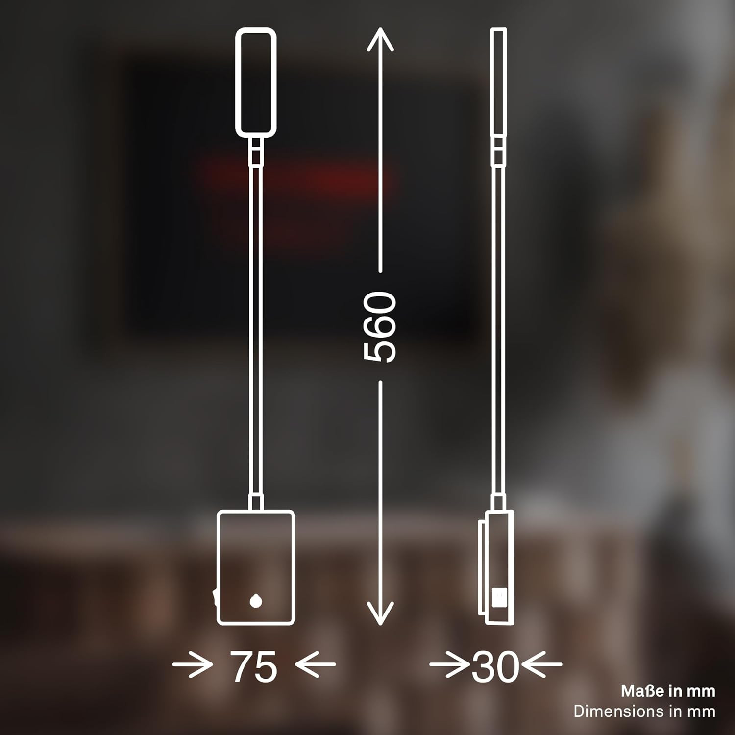 LUCE NOTTURNA LED 2W 3K DIMM.BEIGE